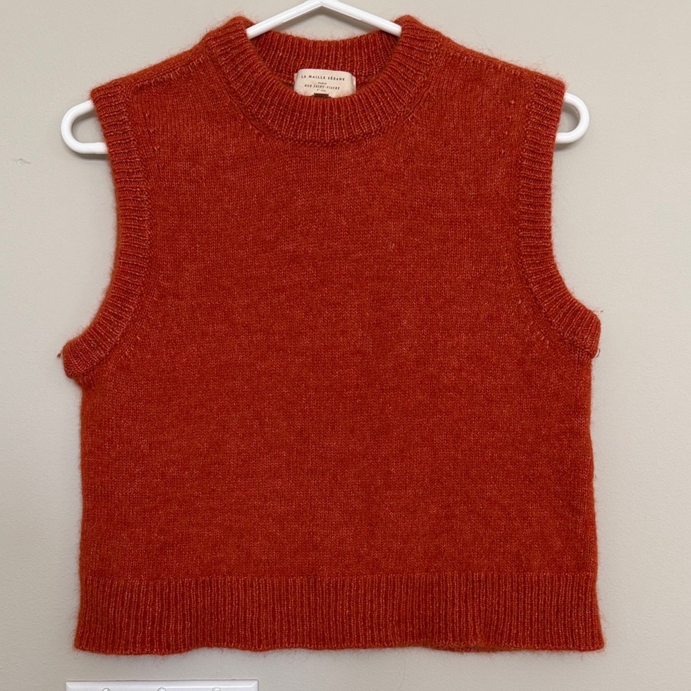 Sezane Rust Samuel Sweater